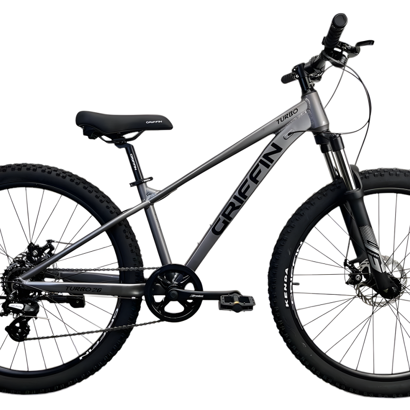 Підлітковий велосипед Griffin Turbo 26" сірий 15 рама