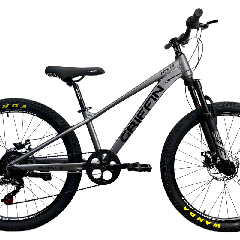 Підлітковий велосипед Griffin Power 24" сірий